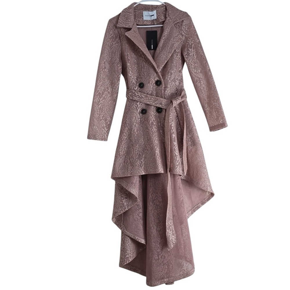 Size Small: The Little Things Pink Lace Coat